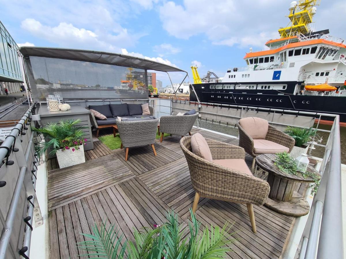 Hausboot Lobster เบรเมอร์ฮาเฟิน ภายนอก รูปภาพ